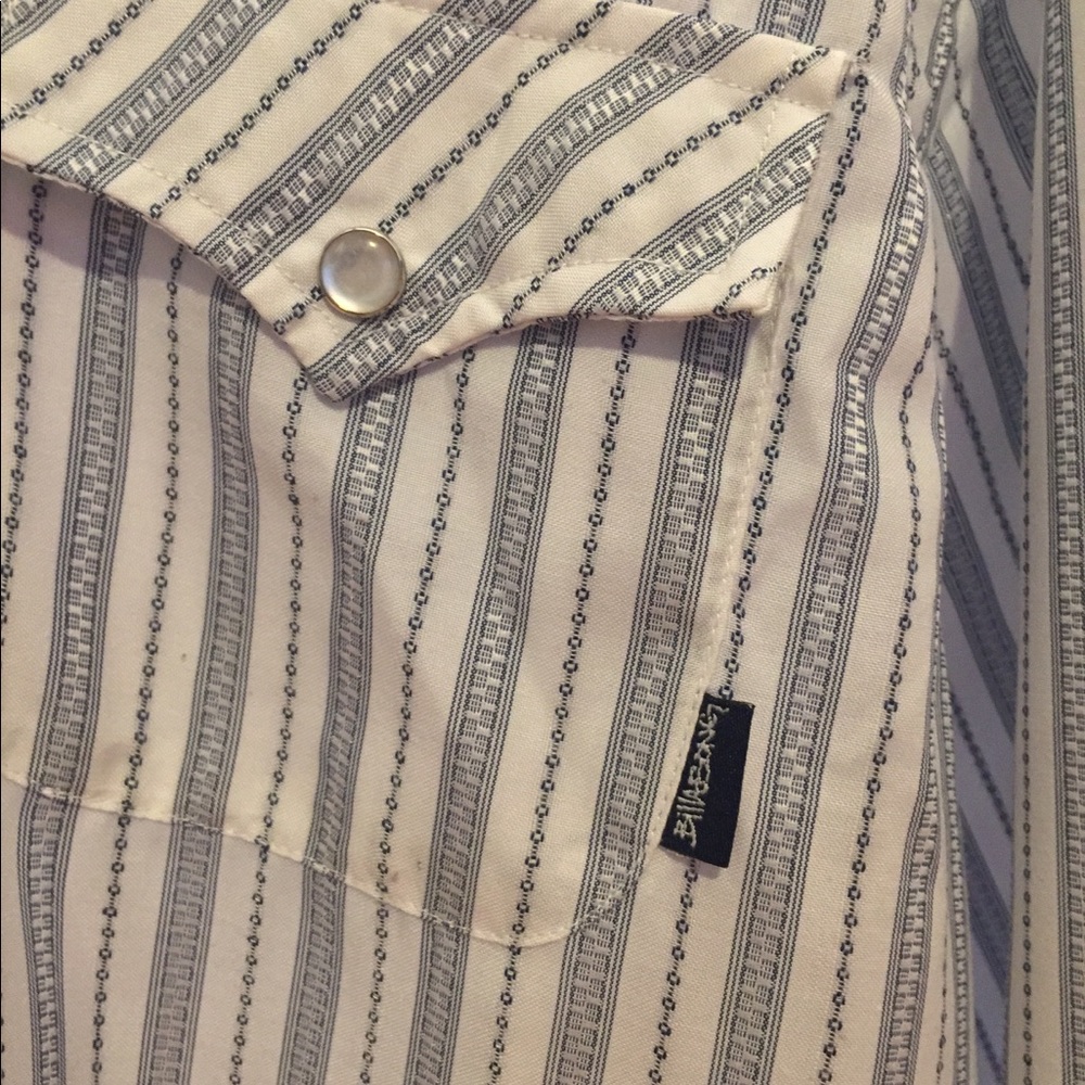 Men’s Large Buttondown Striped Billabong Shirt
